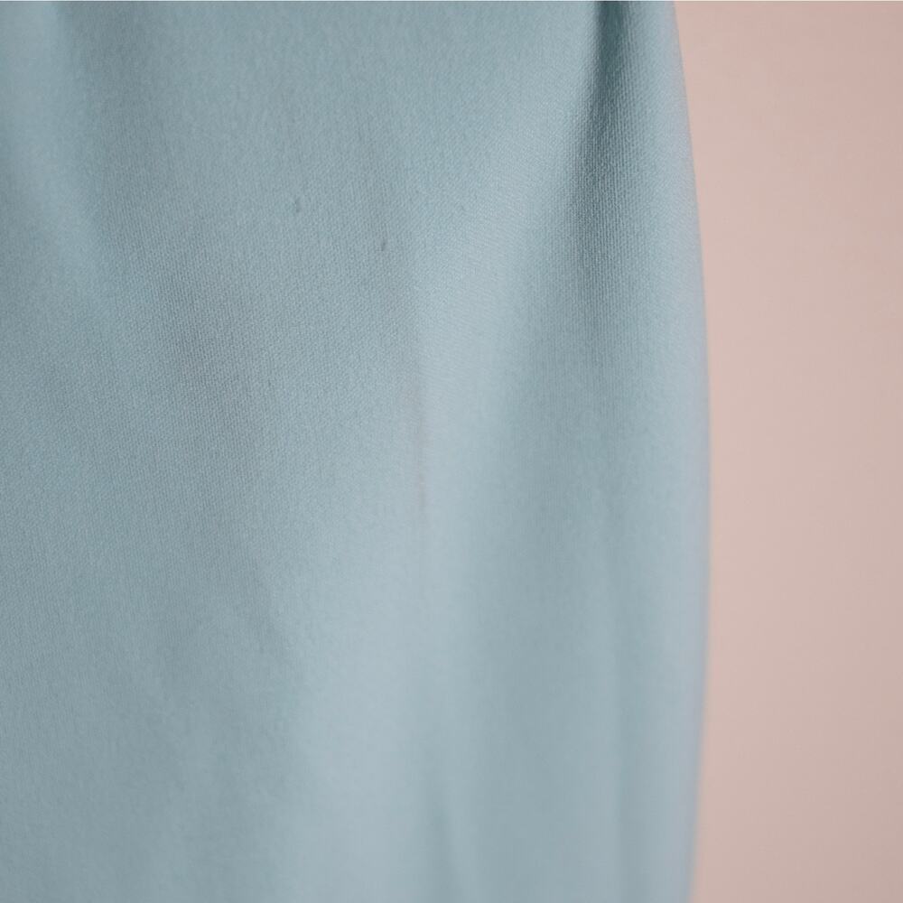 Katie May x Revolve Bambina Gown Maxi Dress Sky Blue Low Back SZ M - Picture 9 of 9